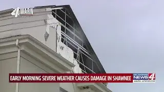Early morning severe weather causes damage in Shawnee
