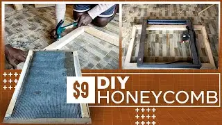 DIY Video: Make a Stunning $9 Custom Honeycomb Bed for Laser Cutter - Easy Step-by-Step Tutorial!