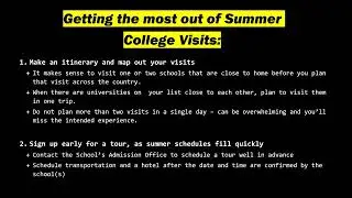 The Next Stop (Special Edition: The College Search Process)