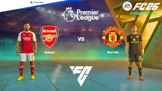 FC 26 PS4 - Arsenal vs Man United | Premier League 2025/2026