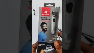 havells bt5100c beard trimmer unboxed and detailing   (under 1000rs)