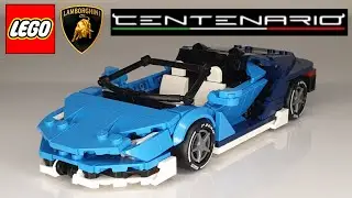 Lego Speed Champions Lamborghini Centenario Review: Coupe and Roadster