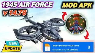 God Mode & One Hit Kill | 1945 Air Force Mod Apk | 1945 Airforce Mod Apk