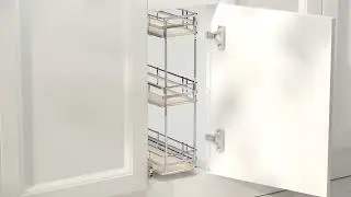 How to install 3-tier Wood Board Spice Organizer?