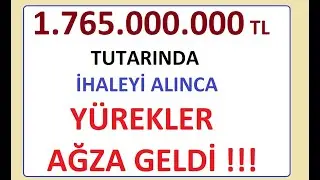 1.765.000.000 TL TUTARINDA İHALEYİ ALINCA YÜREKLER AĞZA GELDİ !!! BIST BORSA PARA ŞİRKET COIN SHARE