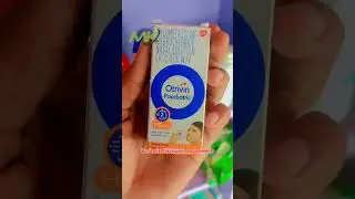 Otrivin Paediatric Nasal Drops (Xylometazoline Hydrochloride 0.05%) #pharmcist #doctors