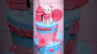 hello Kitty cake #cupcake #cake #sweetcupcake #snscakes