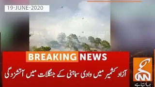 Forest fires in Samahni Valley in Azad Kashmir| GNN | 19 June 2020