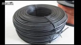 Soft 16ga black annealed baling wire,Galvanized cutting wire baling wire hand tie