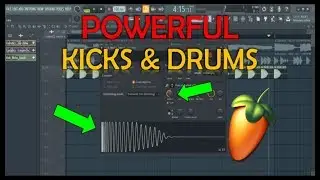 KICKS GORDOS y DRUMS POTENTES! con plugins NATIVOS