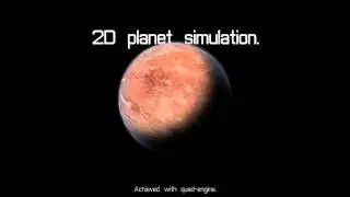 2D planet simutation in Blast-off