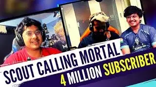 Scout calling mortal for 4 millions subscribers | Scout talking about carry vs mortal 1v1 TDM | Guru