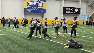Reinforcements: Roman Wilson, Cole Holcomb Back to Practice | Steelers Sights & Sounds