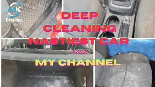 ‼️NASTIEST Car Interior Deep Cleaning Ever! Disaster Car Detailing Compilation🤮 #detailing #shorts 