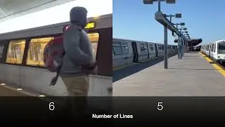 WMATA or BART (Washington DC or San Francisco Subway/Metro?)