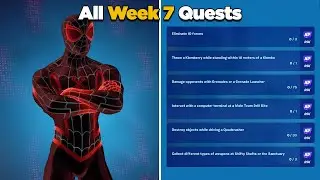 Fortnite All Week 7 Season Quests Guide - Chapter 3 Season 1