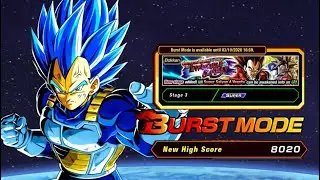 HOW TO GET 8000 BURST MODE SCORE USING PURE SAIYANS: SS4 GOKU & SS4 VEGETA EVENT: DBZ DOKKAN BATTLE