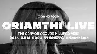 Orianthi Live The Canyon Agoura Hills CA. 28th Jan 2023 Tickets orianthi.me