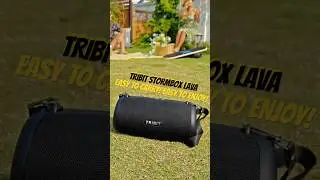 StormBox Lava: Easy to Carry, Easy to Enjoy  #tribit #portablespeaker #bass #summeressentials