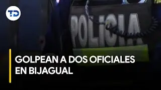 Dos oficiales de Fuerza P&uacute;blica fueron golpeados por ocho personas en Bijagual