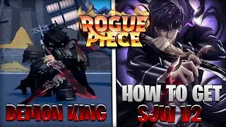 Rogue Piece | SUNG JIN WOO V2 | Showcase + Tutorial Como Obter SJW V2 (Op Sword) #roguepiece