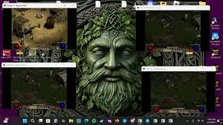 Multi boxing 4 accounts on one pc