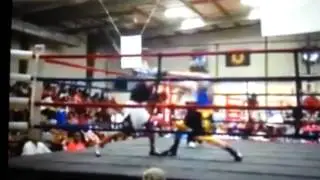 Savion Albert Morales boxing