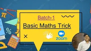 #ISL (Batch-1) Basic Maths Trick Short  Announce to apply  in sign language