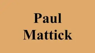 Paul Mattick