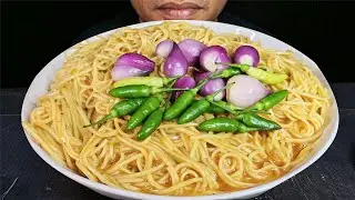 ASMR Ramen Spaghetti 🍜🍝 | Unique Noodle Eating Sounds