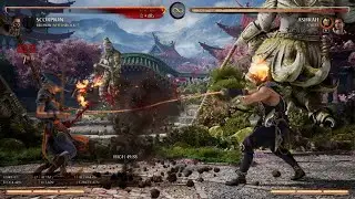Mortal Kombat 1 Scorpion Tremor meterless 412 damage