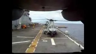 HMM-163 CH-46 DECK RUN