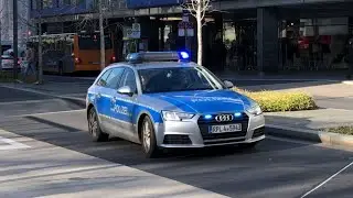 Einsatzfahrt FuStW Polizei Koblenz