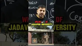 Jadavpur ka gate WBJEE se hi khulta hai 🎓😎#HarshSir #WBJEE #JadavpurUniversity #EngineeringDream