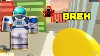 Stealing a Win With An Astronaut In Roblox Arsenal!