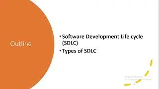 03 Software Development Lifecycle (SDLC) | Types of SDLC| Software Testing