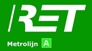 Afroep - Metrolijn A richting Binnenhof - Tussenwater (5300/5400 serie)