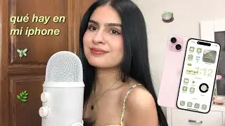 asmr | qué hay en mi iphone *actualizado*
