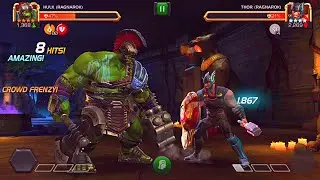 Hulk (Ragnarok) vs Thor (Ragnarok)!
