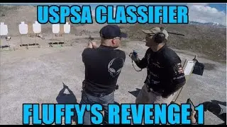 USPSA Classifier Fluffy's Revenge 1 Caps Club Practical Pistol Shooting Sport Competition