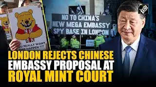 London sees strong opposition to proposed Chinese Embassy with hundreds of masked protesters