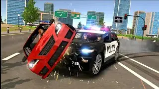 Crazy Police Car Chase Crops Simulator Games | Police Car Drift Race