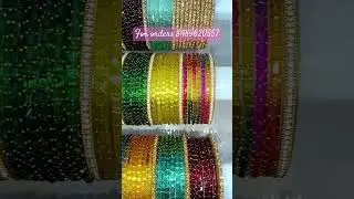 Cute Cube cut Bangles. 🫴🫴 #bangles #beautifulbanglesdesigns #glassbangles  #raindrops