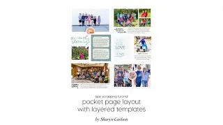 Scrapbook with Me: Digital Pocket Page Layout