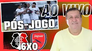 SANTA CRUZ 6X0 JAGUAR - PÓS-JOGO AO VIVO