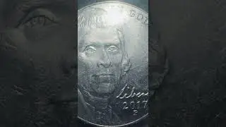 2017-P Jefferson Nickel Circulated Die Chips  