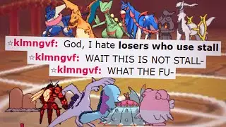 When you troll pokemon players with fake stall