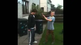 Ethan Johnston gets smashed!