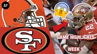49ers vs. Browns Week 5 Highlights | NFL 2019