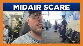 What caused a fire on a Phoenix-bound American Airlines flight?